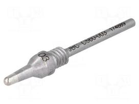 Nozzle: desoldering | 2.7x1mm | Features: longlife