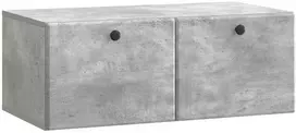 TV staliukas Sieninė TV spintelė 78,5 x 41 x 30 cm Betono pilka