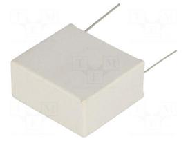 Filter: RC | 275VAC | 100Ω | THT | 32x28x15mm | ±10% | Pitch: 27.5mm | 1uF