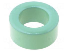 Ferrite: toroidal | L: 9.53mm | Øint: 12.6mm | Øout: 20.2mm | 63nH