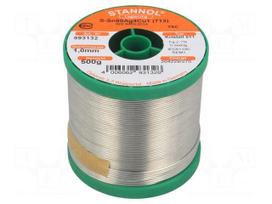 Soldering wire | Sn95,5Ag3,8Cu0,7 | 1mm | 0.5kg | lead free | 217°C