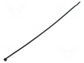 Cable tie | L: 390mm | W: 4.7mm | polyamide | 355N | black | Ømax: 110mm
