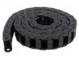 Cable chain | Series: E2.10 | Bend.rad: 28mm | L: 1000mm