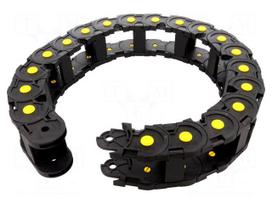 Cable chain | Series: Medium | Bend.rad: 150mm | L: 1000mm