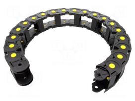 Cable chain | Series: Medium | Bend.rad: 200mm | L: 1000mm