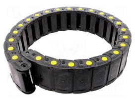 Cable chain | Series: Medium | Bend.rad: 150mm | L: 1000mm