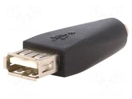 Adapter | USB 2.0 | USB A socket,Jack 3.5mm 3pin socket