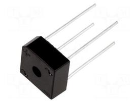 Single-phase bridge rectifier | Urmax: 1000V | If: 6A | Ifsm: 180A