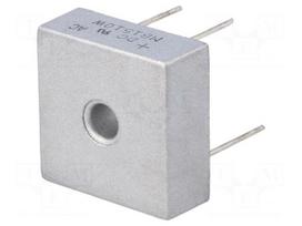 Single-phase bridge rectifier | Urmax: 1000V | If: 15A | Ifsm: 300A