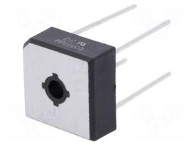 Single-phase bridge rectifier | Urmax: 1000V | If: 10A | Ifsm: 240A
