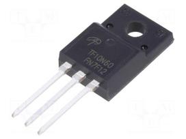 Transistor: N-MOSFET | unipolar | 600V | 6.4A | TO220F
