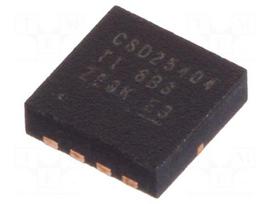 Transistor: P-MOSFET | unipolar | -20V | -60A | 96W | VSON-CLIP8