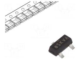 Transistor: P-MOSFET | unipolar | -20V | -1.8A | 2W | SOT23