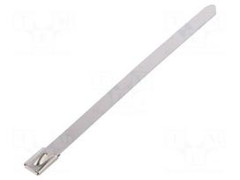 Cable tie | L: 150mm | W: 7.9mm | acid resistant steel | 1112N