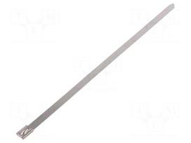 Cable tie | L: 260mm | W: 7.9mm | acid resistant steel | 1112N
