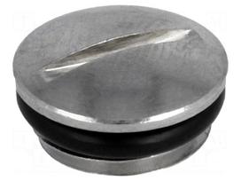 Stopper | PG29 | IP68 | Mat: brass | Man.series: SKINDICHT® | with seal