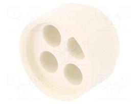 Insert for gland | with thread NPT | Size: NPT3/4" | Holes no: 4 | 6mm