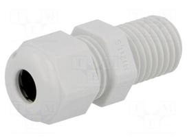 Cable gland | with long thread | M12 | 1,5 | IP68 | Mat: polyamide