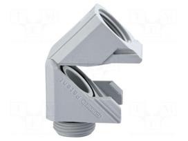 Connector | angular | PG29 | PG29 | IP68 | Mat: polyamide | grey