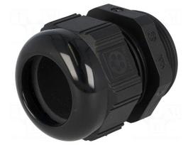Cable gland | PG29 | IP68 | Mat: polyamide | black | UL94V-2