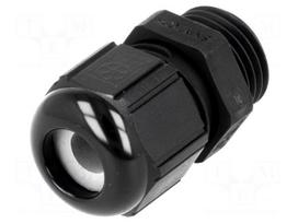 Cable gland | M16 | 1,5 | IP68,IP69K | Mat: polyamide | black