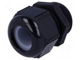 Cable gland | M25 | 1,5 | IP68,IP69K | Mat: polyamide | black