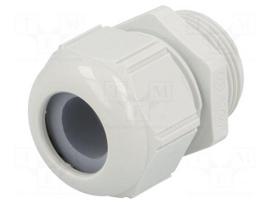 Cable gland | M25 | 1,5 | IP68,IP69K | Mat: polyamide | light grey