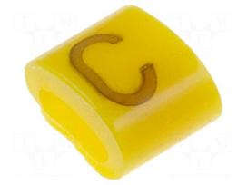Markers for cables and wires | Label symbol: C | 1.1÷2.5mm | H: 3mm