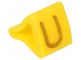 Markers for cables and wires | Label symbol: U | 1.7÷3.5mm | H: 7mm