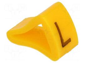 Markers for cables and wires | Label symbol: L | 3÷6.5mm | H: 9mm