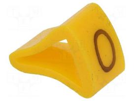 Markers for cables and wires | Label symbol: O | 3÷6.5mm | H: 9mm
