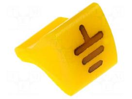 Markers for cables and wires | Label symbol: ground | 6÷10.5mm