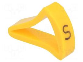 Markers for cables and wires | Label symbol: S | 10÷16mm | H: 21mm