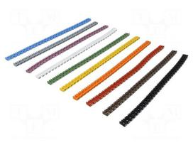 Markers for cables and wires | 2.5÷3.5mm | polyamide | push-in