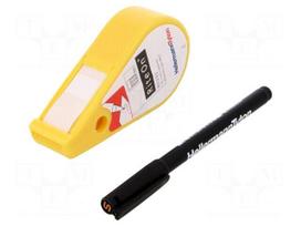 Kit of self-laminating cable labels | self-adhesive | -40÷80°C
