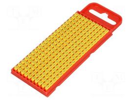 Markers for cables and wires | Label symbol: L3 | 2÷2.8mm | yellow