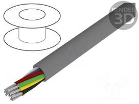 Wire | Xtra Guard® 1 | 15x24AWG | unshielded | 300V | PVC | 30,5m | Cu