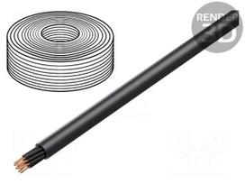 Wire | H07RN-F,TITANEX® | stranded | Cu | 12G1,5mm2 | rubber | black