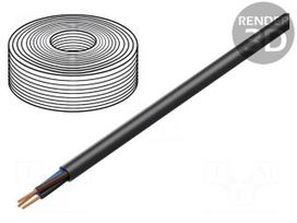 Wire | H07RN-F,TITANEX® | stranded | Cu | 3G1,5mm2 | rubber | black