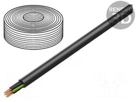 Wire | H07RN-F,TITANEX® | stranded | Cu | 7G2,5mm2 | rubber | black