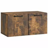 TV staliukas Sieninė TV spintelė Dūminio ąžuolo 59,5 x 31 x 30 cm