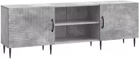 TV staliukas Televizoriaus spintelė Betono pilka 150 x 31 x 50 cm