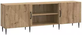 TV staliukas Televizoriaus spintelė 150 x 31 x 50 cm Artisano ąžuolo