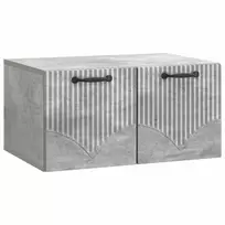 TV staliukas Sieninė TV spintelė Betono pilka 59,5 x 41 x 30 cm