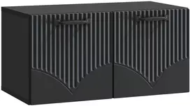 TV staliukas Sieninė TV spintelė Juoda 59,5 x 31 x 30 cm Apdirbta mediena