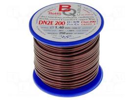 Coil wire | double coated enamelled | 1.4mm | 0,25kg | -65÷200°C