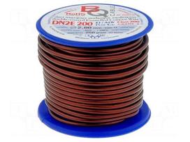Coil wire | double coated enamelled | 2mm | 0,25kg | -65÷200°C