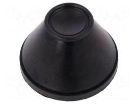 Grommet | Ømount.hole: 60.2mm | EPDM | black | Panel thick: 1.3÷5mm