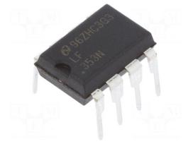 Operational amplifier | 3MHz | 3.5÷18V | Channels: 2 | DIP8