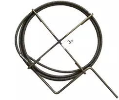 Kanalizacijos valymo trosas, 3 m
